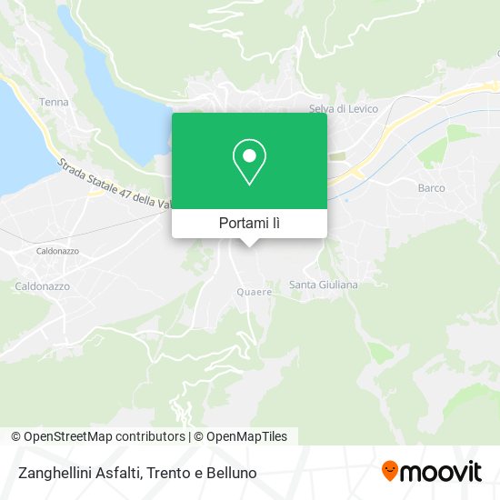 Mappa Zanghellini Asfalti