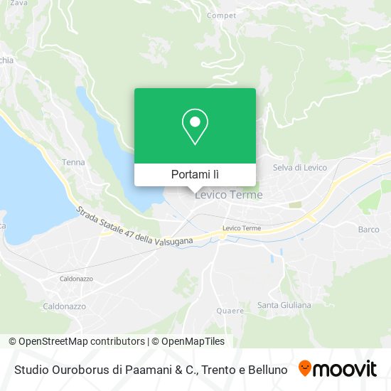 Mappa Studio Ouroborus di Paamani & C.