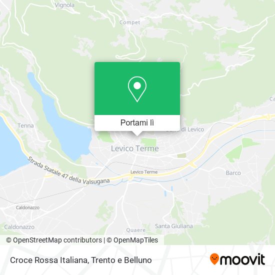 Mappa Croce Rossa Italiana