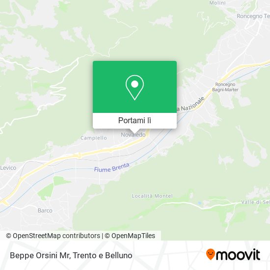 Mappa Beppe Orsini Mr