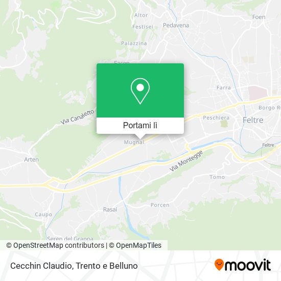 Mappa Cecchin Claudio