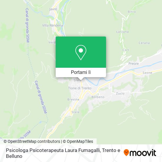 Mappa Psicologa Psicoterapeuta Laura Fumagalli