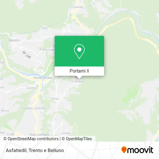 Mappa Asfaltedil