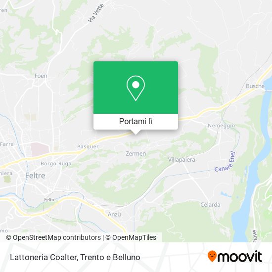 Mappa Lattoneria Coalter