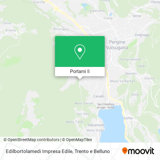 Mappa Edilbortolamedi Impresa Edile