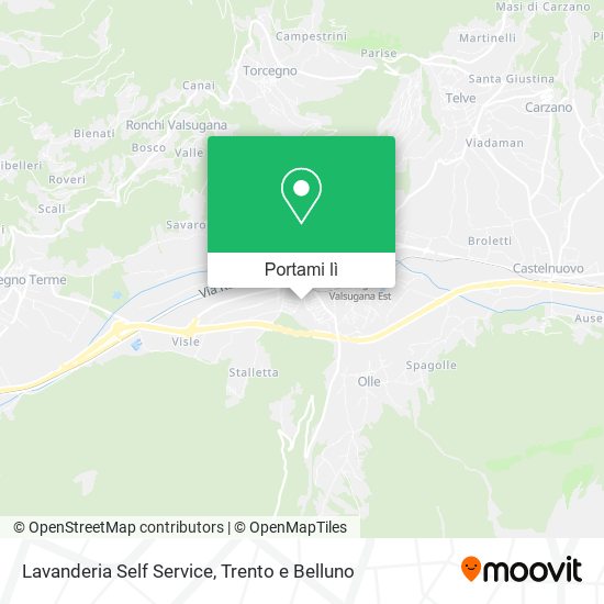 Mappa Lavanderia Self Service