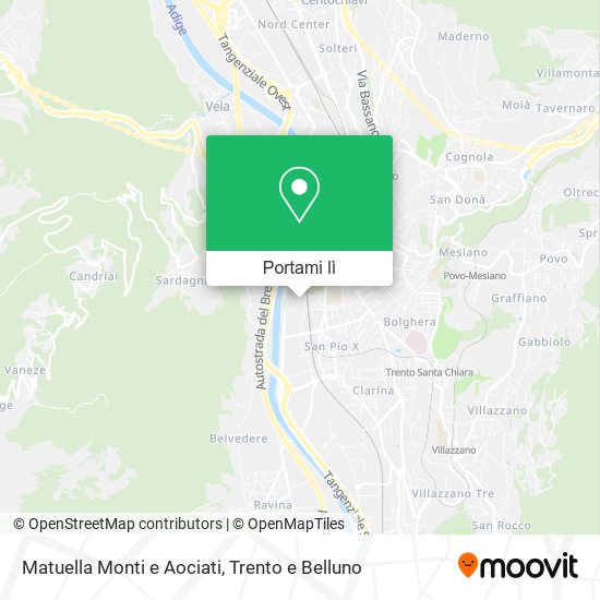 Mappa Matuella Monti e Aociati