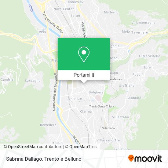Mappa Sabrina Dallago