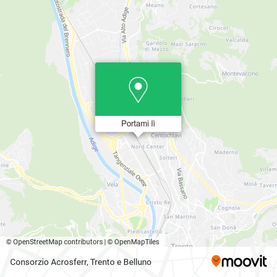 Mappa Consorzio Acrosferr