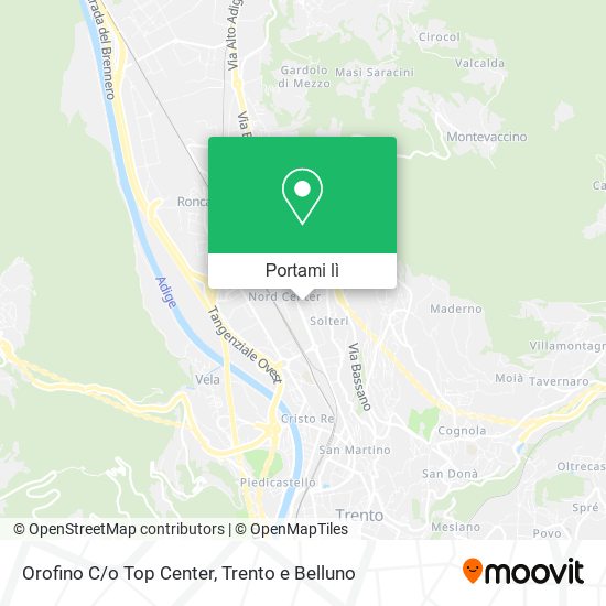 Mappa Orofino C/o Top Center