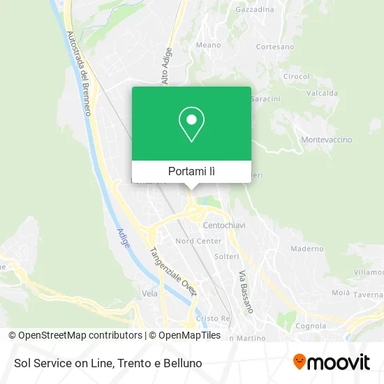 Mappa Sol Service on Line