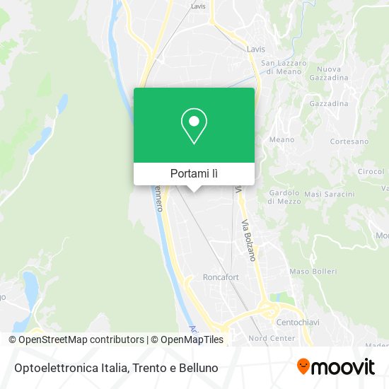 Mappa Optoelettronica Italia