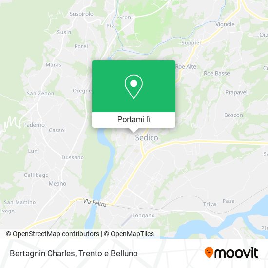 Mappa Bertagnin Charles