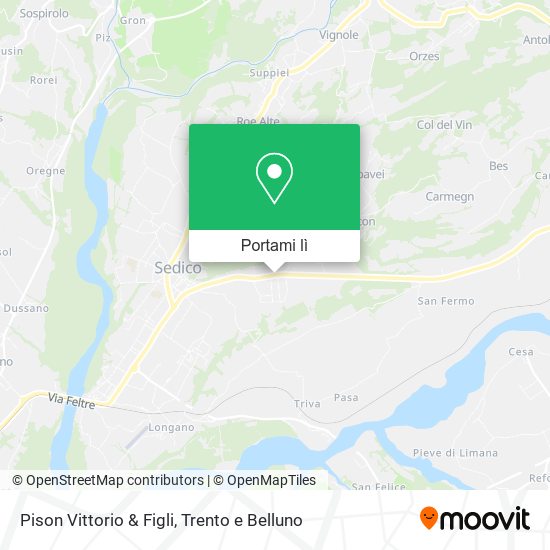 Mappa Pison Vittorio & Figli