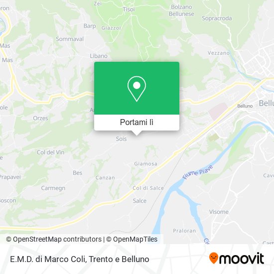 Mappa E.M.D. di Marco Coli