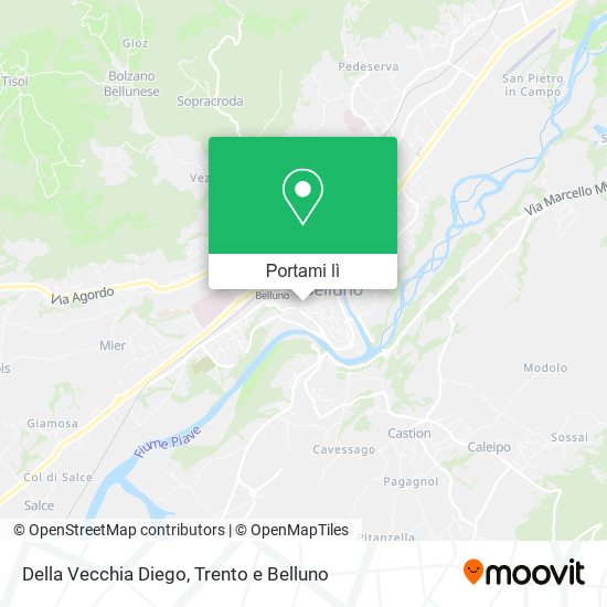 Mappa Della Vecchia Diego