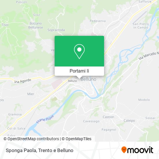 Mappa Sponga Paola