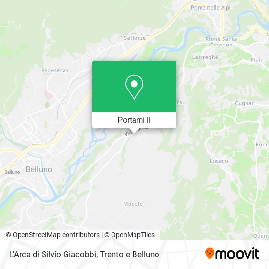 Mappa L'Arca di Silvio Giacobbi