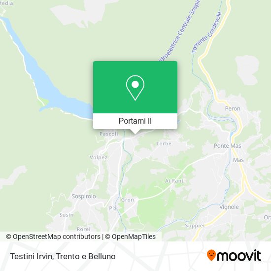 Mappa Testini Irvin