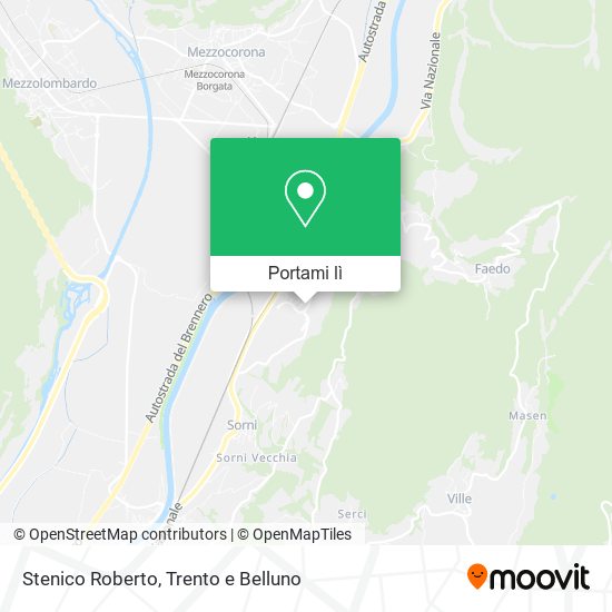 Mappa Stenico Roberto