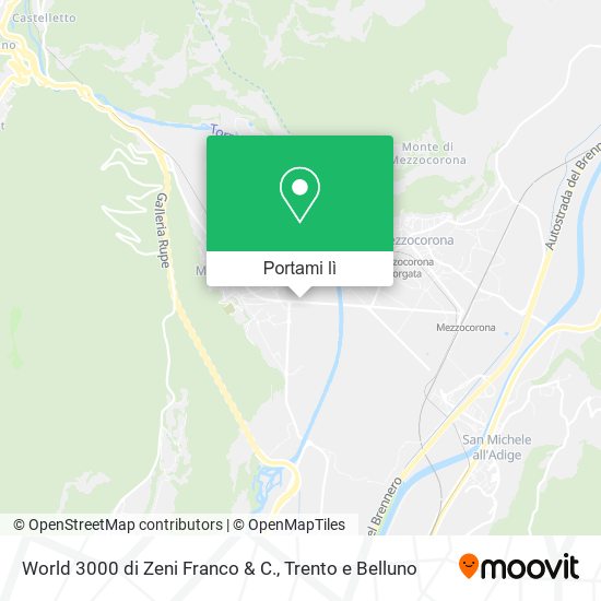 Mappa World 3000 di Zeni Franco & C.