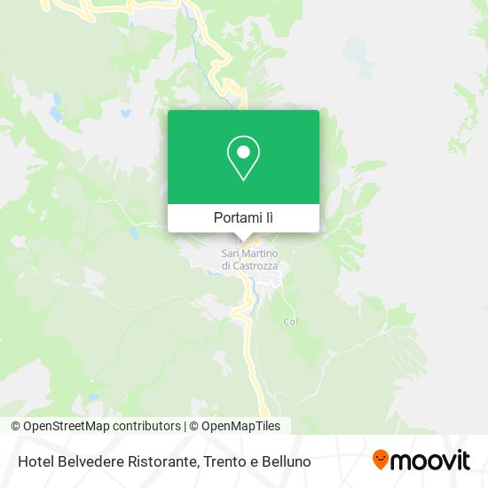 Mappa Hotel Belvedere Ristorante