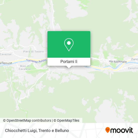 Mappa Chiocchetti Luigi