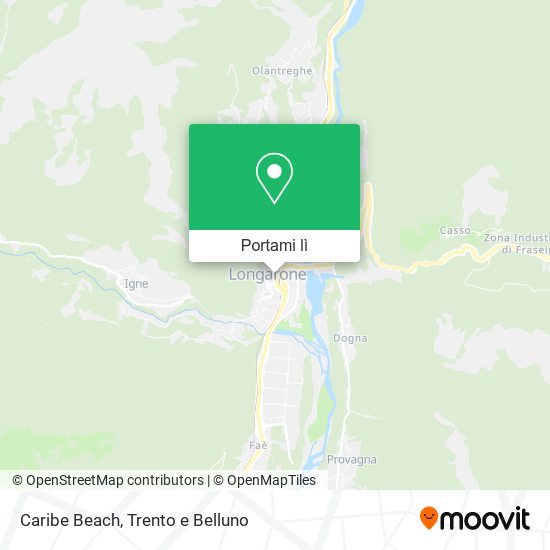 Mappa Caribe Beach
