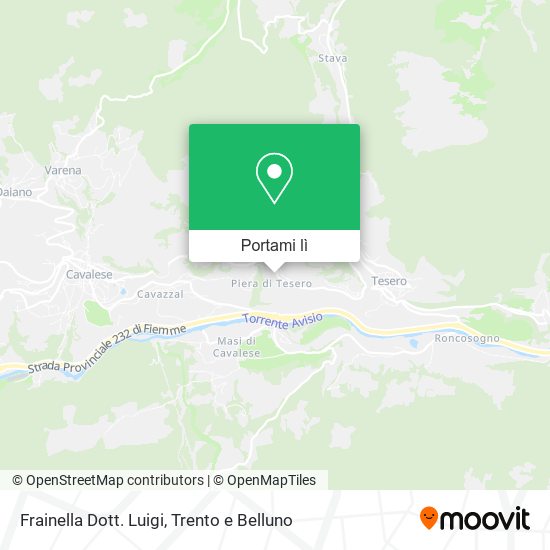Mappa Frainella Dott. Luigi