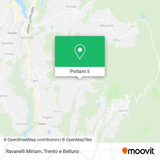 Mappa Ravanelli Miriam