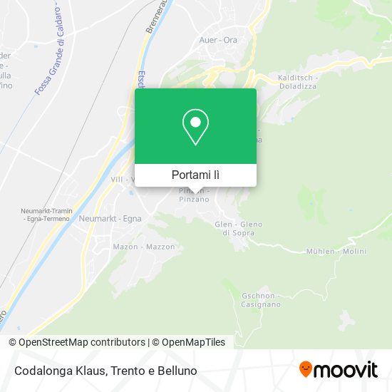 Mappa Codalonga Klaus