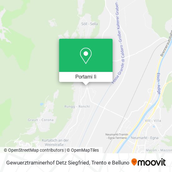 Mappa Gewuerztraminerhof Detz Siegfried