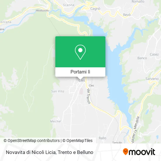 Mappa Novavita di Nicoli Licia