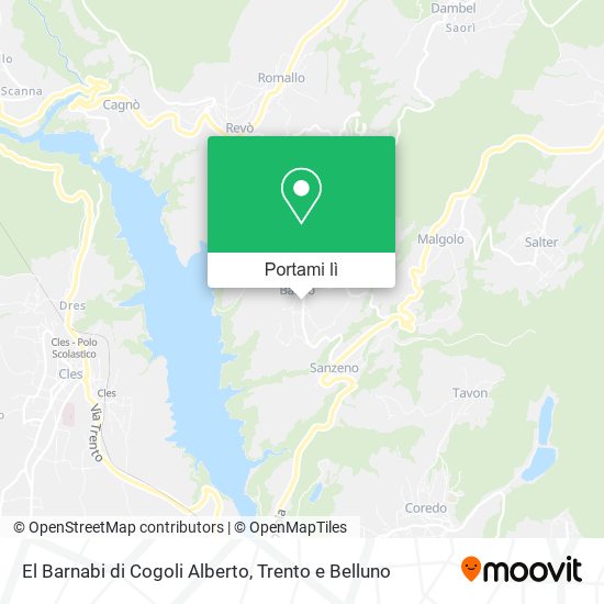 Mappa El Barnabi di Cogoli Alberto