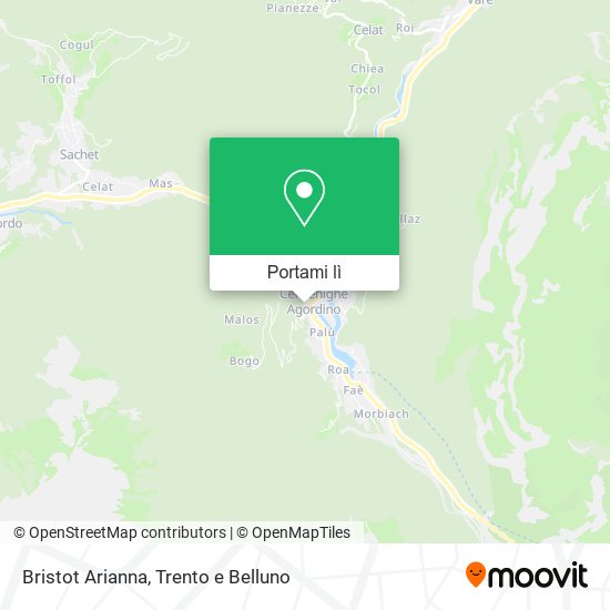 Mappa Bristot Arianna