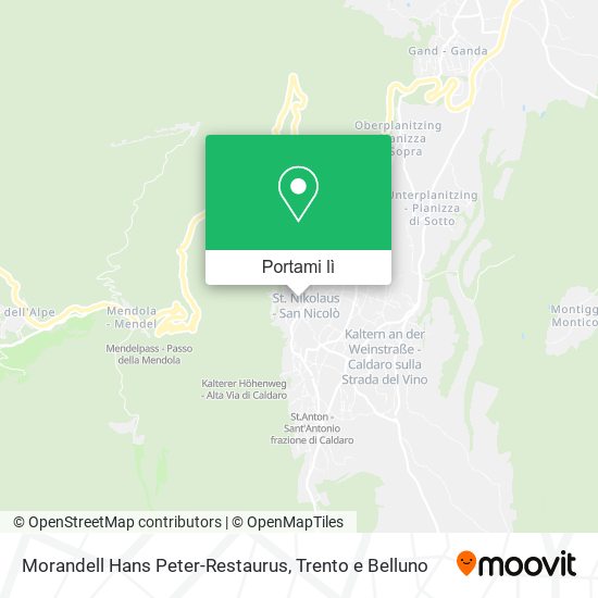 Mappa Morandell Hans Peter-Restaurus