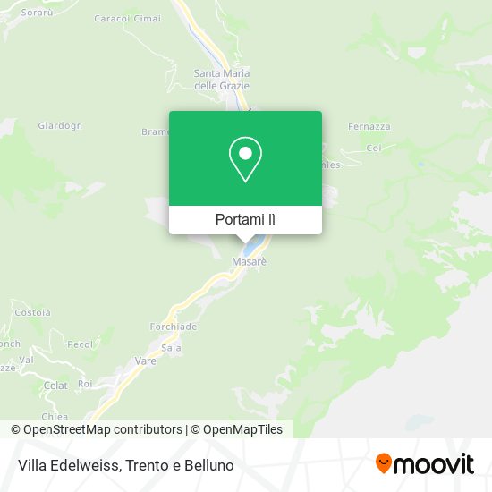 Mappa Villa Edelweiss