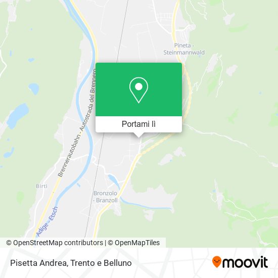 Mappa Pisetta Andrea