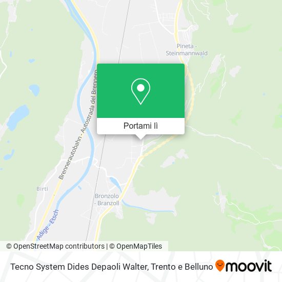 Mappa Tecno System Dides Depaoli Walter