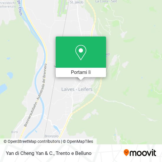 Mappa Yan di Cheng Yan & C.