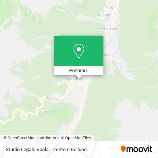 Mappa Studio Legale Vaelai
