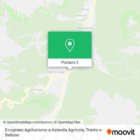 Mappa Ecogreen Agriturismo e Azienda Agricola