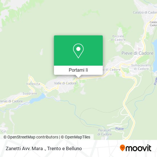 Mappa Zanetti Avv. Mara .