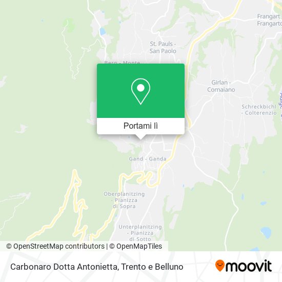 Mappa Carbonaro Dotta Antonietta