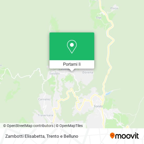 Mappa Zambotti Elisabetta