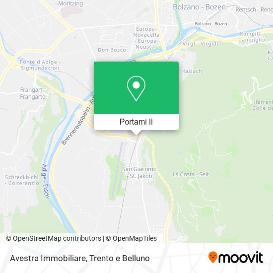 Mappa Avestra Immobiliare