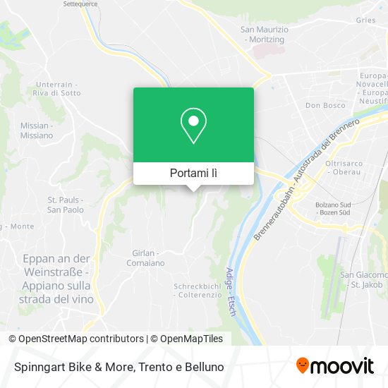 Mappa Spinngart Bike & More