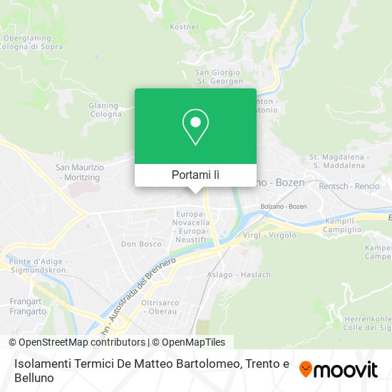 Mappa Isolamenti Termici De Matteo Bartolomeo