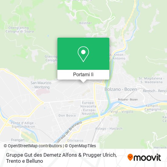 Mappa Gruppe Gut des Demetz Alfons & Prugger Ulrich