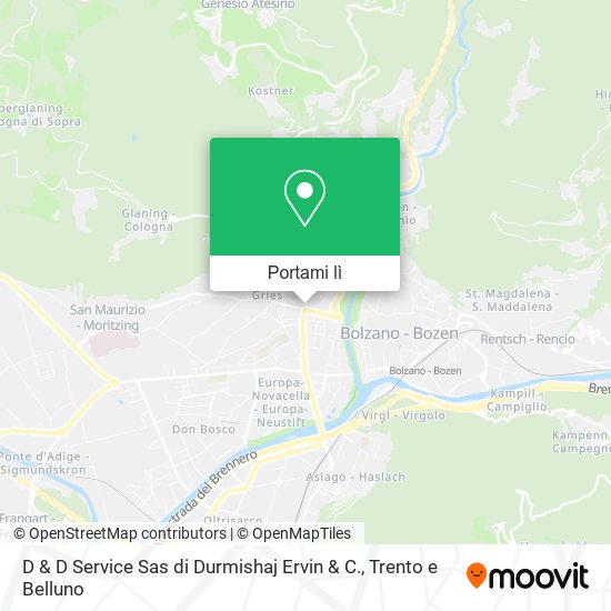 Mappa D & D Service Sas di Durmishaj Ervin & C.